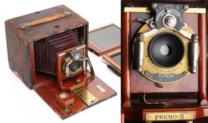 1890s Rochester Optical Premo B 4x5 Camera Set