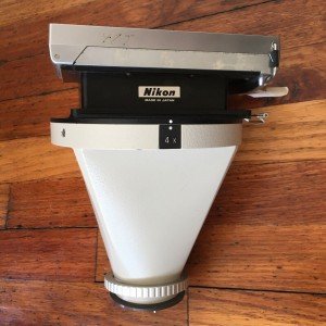 Nikon Large Format Polaroid Camera Back Attachment