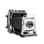 Graflex 4x5 Crown Graphic Folding Camera with Lens