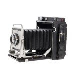 Graflex 4x5 Crown Graphic Folding Camera with Lens