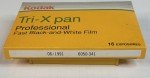 Kodak 4x5 Tri-X PanTXP 523 Film Pack