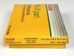 Kodak 4x5 Tri-X PanTXP 523 Film Pack