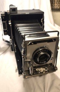 Graflex Crown Graphic 4x5 Camera with 135mm Lens