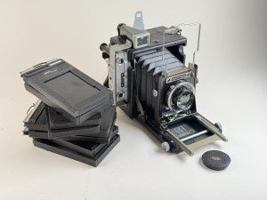 Graflex Speed Graphic 2x3 Camera with 105mm Lens
