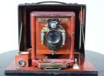 Pony Premo SR 5x7 Vintage Camera - Burgundy