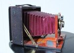 Pony Premo SR 5x7 Vintage Camera - Burgundy
