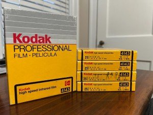 Kodak High Speed Infrared HIE 4x5 Sheet Film