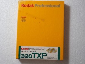 Kodak TRI-X 320 TXP 4x5 Film 25 Sheets