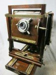 AGFA Ansco Wood View Camera with Bausch & Lomb Lens