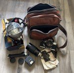 Minolta Graflex Clamps & Flash Parts Bundle