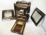 AGFA Ansco Wood View Camera with Bausch & Lomb Lens