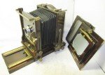 AGFA Ansco Wood View Camera with Bausch & Lomb Lens