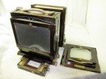 AGFA Ansco Wood View Camera with Bausch & Lomb Lens