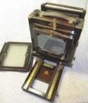 AGFA Ansco Wood View Camera with Bausch & Lomb Lens