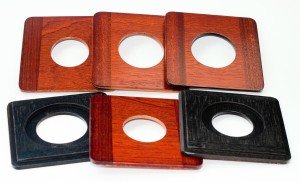 Wooden Lens Board 3.5" x 3.5" for Deardorff