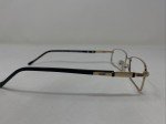 Rochester Optical Colt Gold Black Vintage Eyeglasses