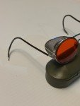 WWII Rochester Optical Red Lens Gunner Glasses