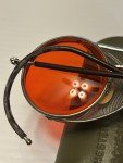 WWII Rochester Optical Red Lens Gunner Glasses