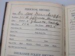 1927 Handwritten Physician's Diary from Indiana