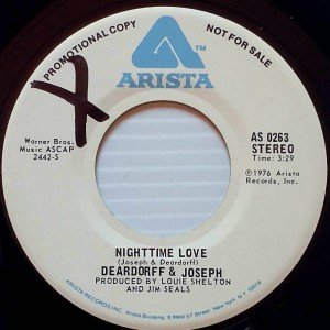 Deardorff & Joseph - Nighttime Love 45 RPM