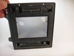 Graflex 3x4 Graflok Back with Viewing Hood