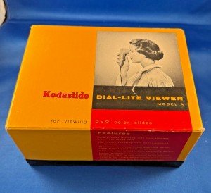 Kodak Dial-Lite Kodaslide Viewer 1950's Model A