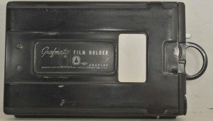 Graflex Grafmatic 45 4x5 Film Holder & Septums