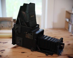 RB Auto Graflex 3x4 Adapted to 4x5 Camera