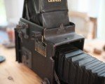 RB Auto Graflex 3x4 Adapted to 4x5 Camera