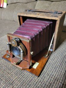 19th Century Rochester Optical Premo B Folding Camera
