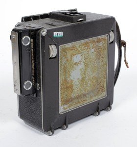Busch Pressman 4X5 Vintage Camera with Pinholes