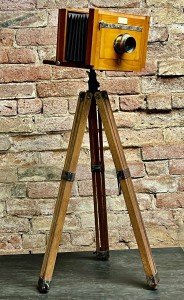 Rochester 5x8 Vintage View Camera with Tripod