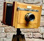 Rochester 5x8 Vintage View Camera with Tripod