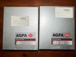 Agfa Agfapan APX 100 4x5 Film - 2 Boxes