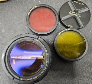 Graflex Speed Graphic 6" f2.5 Lens & Filters