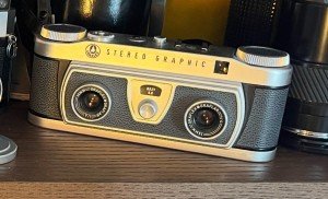 Graflex Vintage Stereographic Camera