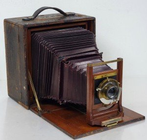 Rochester Optical Eastman Kodak Wood Folding Camera