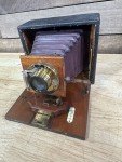 Wollensak Junior Folding Box Camera with Box
