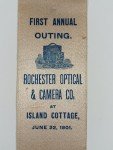 Rochester Optical Camera Co. Outing Ribbon, 1901