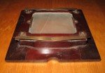 Wood & Brass 4x5 Film Holder & Ground Glass