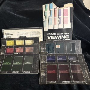 Vintage Kodak Color Print Viewing Filter Kit R-25