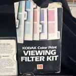 Vintage Kodak Color Print Viewing Filter Kit R-25