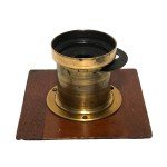 Rochester Optical Brass Lens #2 with Rotating Aperture