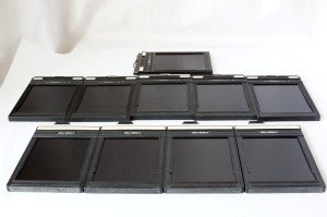 Set of 10 Vintage Riteway & Lisco 4x5 Holders