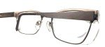 Rochester Optical Vintage Brown Eyeglasses Frame 53-19