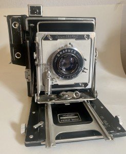 Graflex Crown Graphic 4x5 Camera with Optar Lens