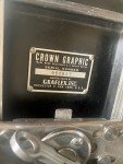Graflex Crown Graphic 4x5 Camera with Optar Lens