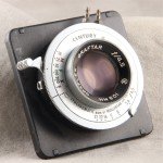 Graflex Graflar 101mm f/4.5 Lens with Shutter