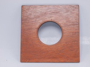 Deardorff 4x4" Vintage Camera Lens Board