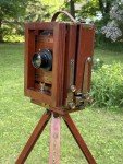 Vintage Eastman View No. 2 Camera with Tripod